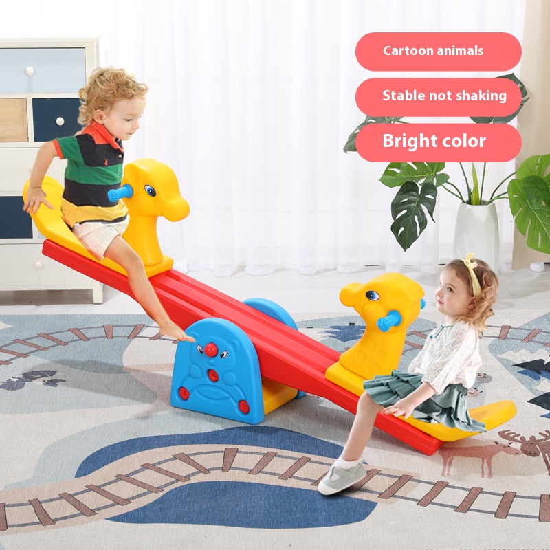 Board Game Ideas - Outdoor Countyard Animal Seesaw Board Toys