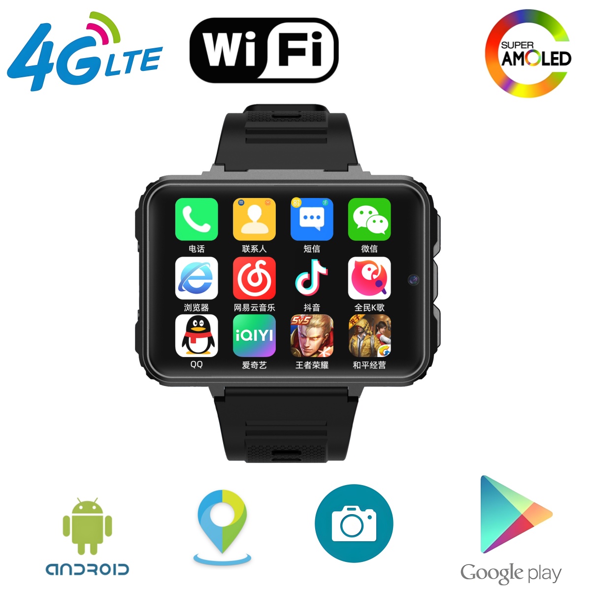 Board Game The Sims - VP999 Smartwatch Men Male 2.4inch Large