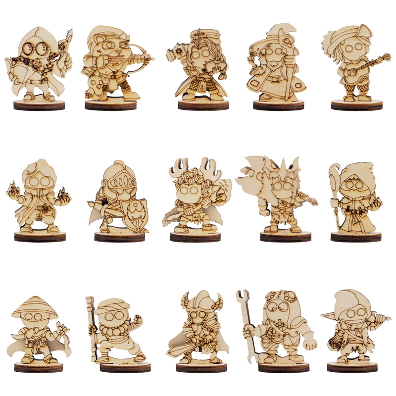 Board Game Dnd - DND Fantasy Miniatures 14 Cute Character