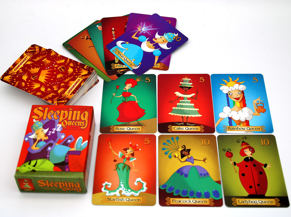 Board Game Queen - Full English Sleeping Queens Board Game