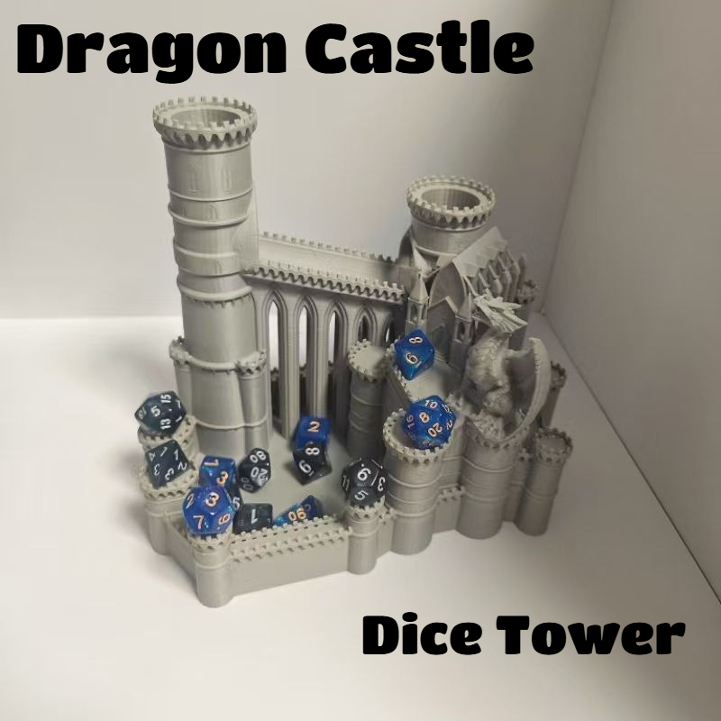 Large Size Dragon Castle Dice  - Board Game Print ulasan dan harga