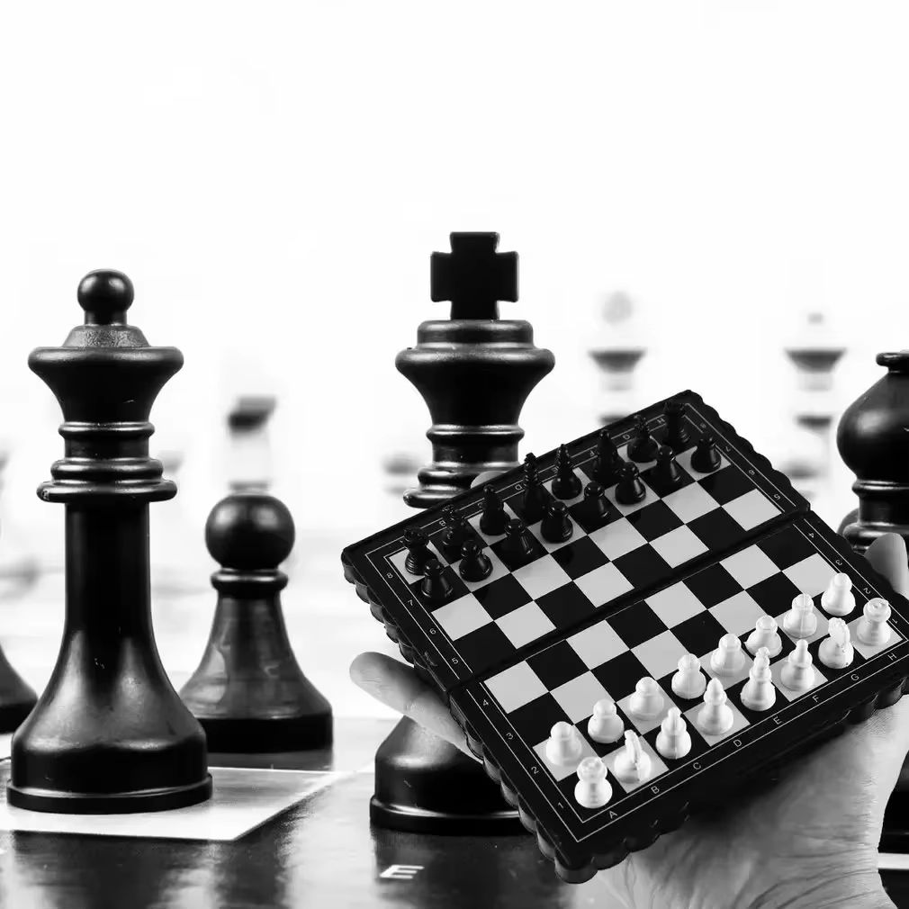 1Pc Mini Magnetic  Chess Set   - Board Game Ideas ulasan dan harga