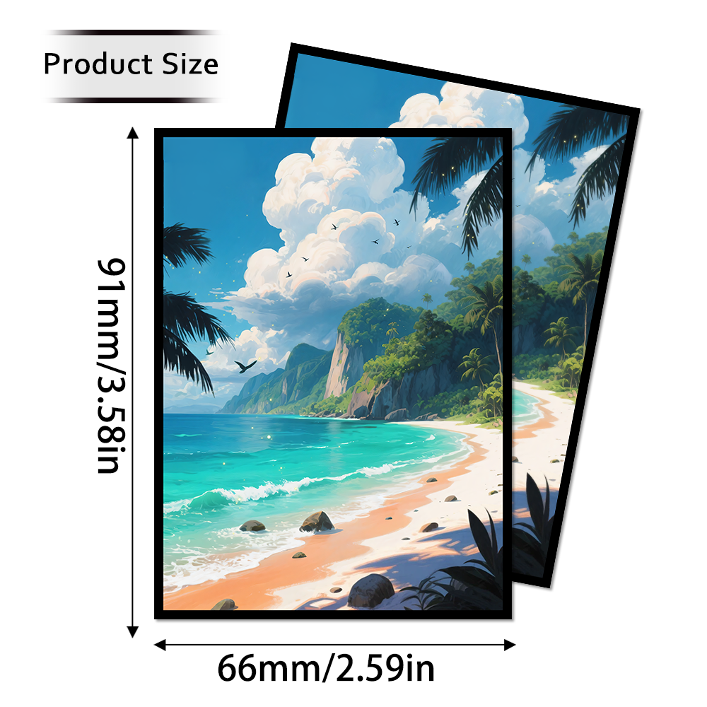 66X91mm 60PCS Standard Size Ad - Board Game Print ulasan dan harga