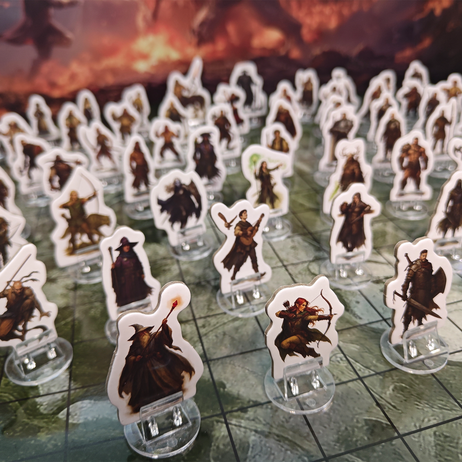 2D Tabletop RPG Board Game Min - Board Game Electronic Table ulasan dan harga