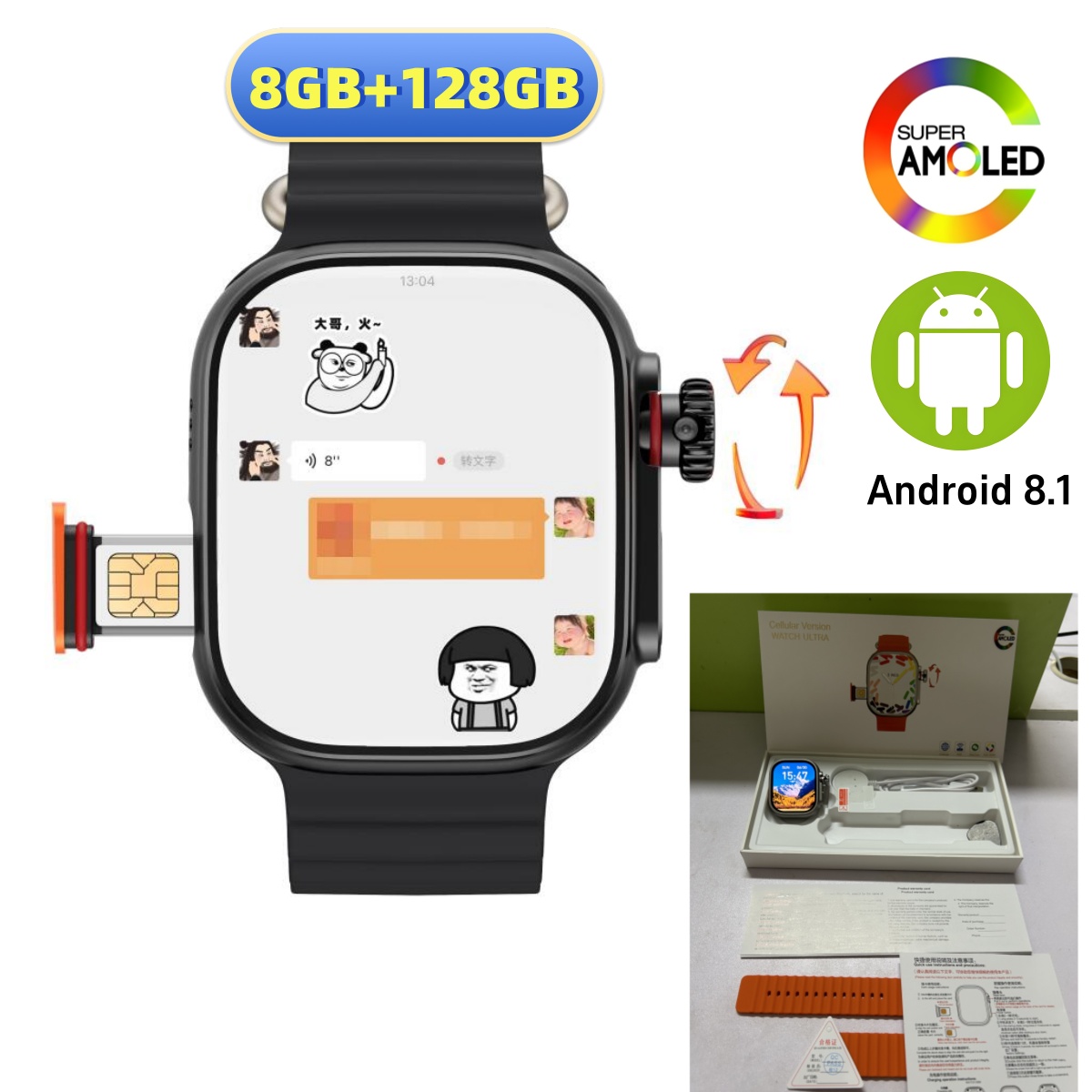 CDS9 Ultra 4G Android Smart Wa - Board Game The Sims ulasan dan harga