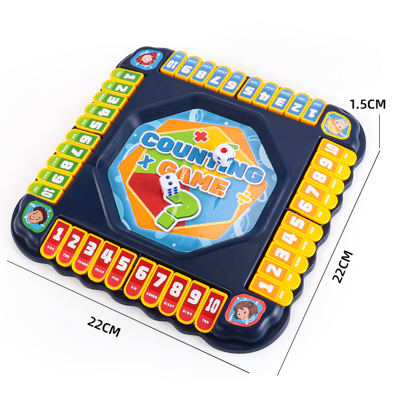 Blue Number Flip Tabletop Game - Board Game Electronic Table ulasan dan harga