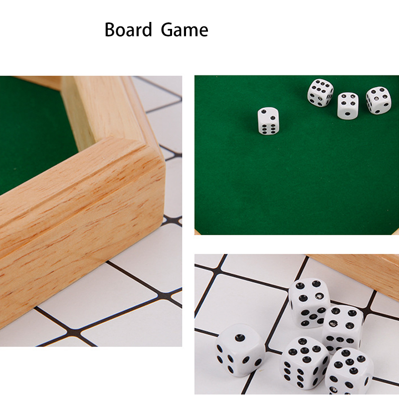 Wooden Octagonal Board Game wi - Board Game Dnd ulasan dan harga