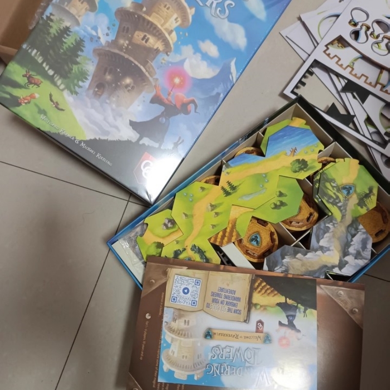 Wandering Towers Strategy Boar - Board Game Electronic Table ulasan dan harga