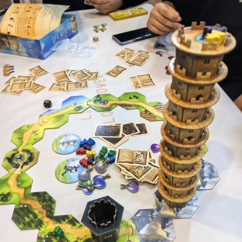 Wandering Towers Strategy Boar - Board Game Electronic Table ulasan dan harga