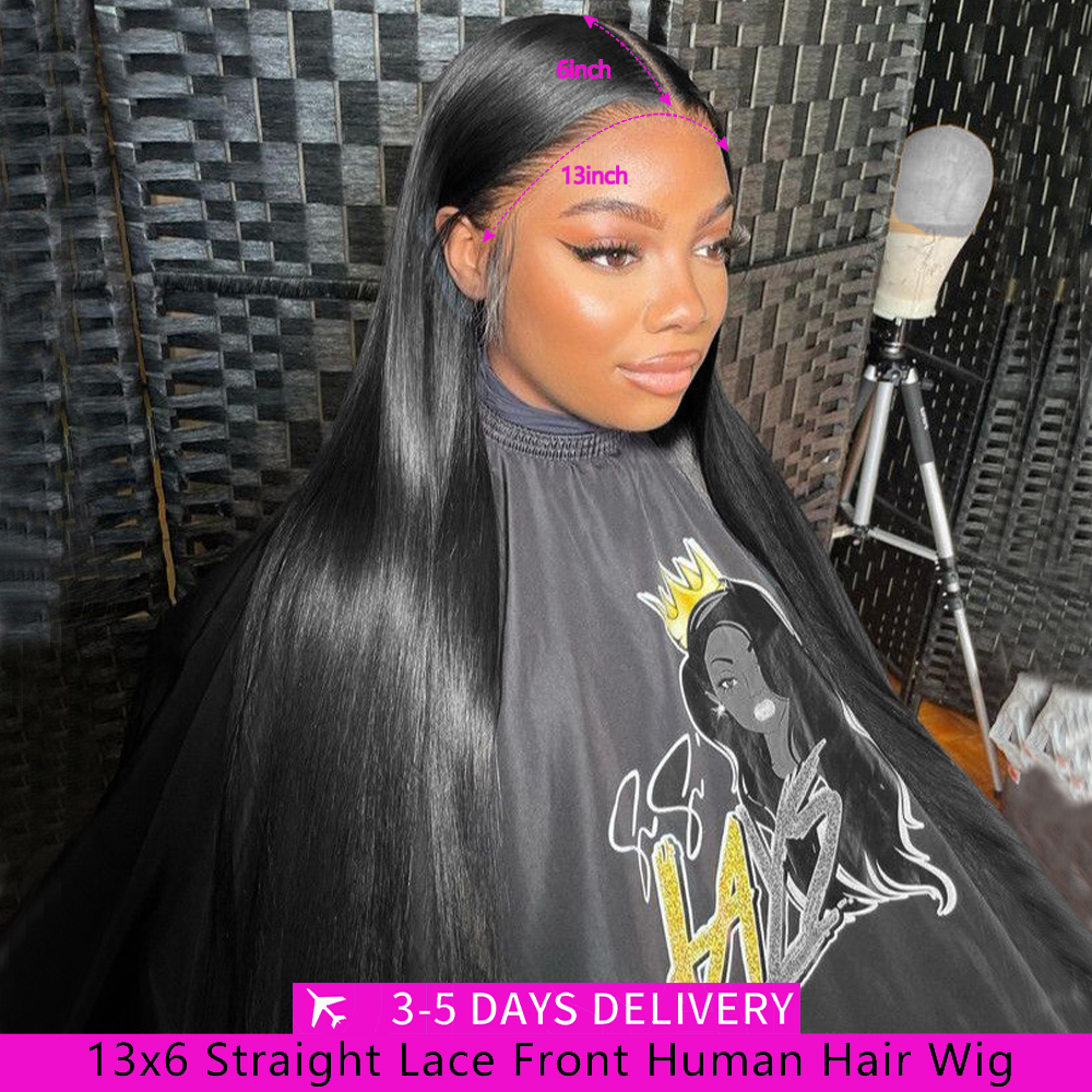 13x6 Straight Human Hair Wigs  - Board Game Queen ulasan dan harga