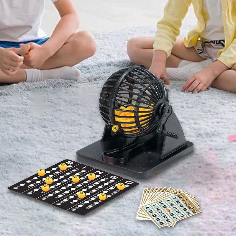 Bingo Lottery Machine Cage Swe - Board Game Electronic Table ulasan dan harga