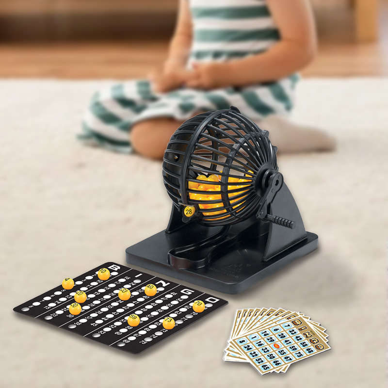 Bingo Lottery Machine Cage Swe - Board Game Electronic Table ulasan dan harga