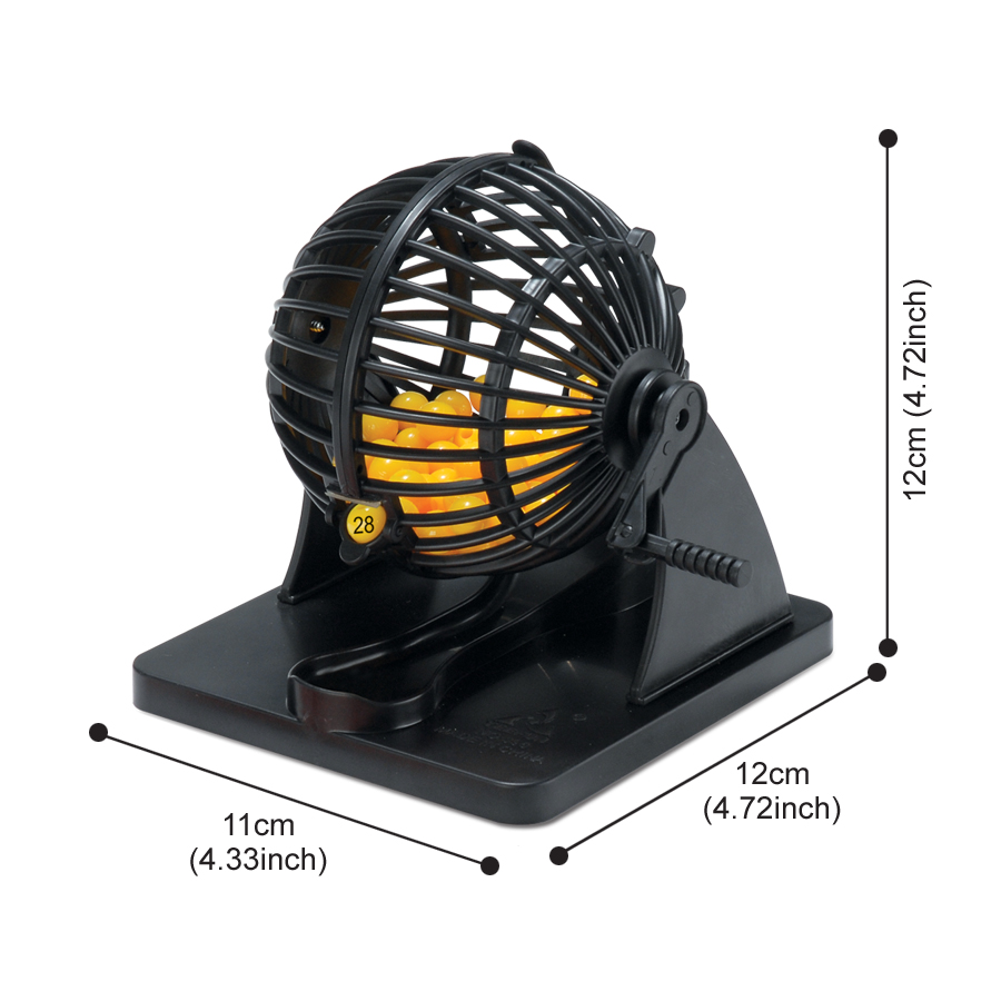 Bingo Lottery Machine Cage Swe - Board Game Electronic Table ulasan dan harga