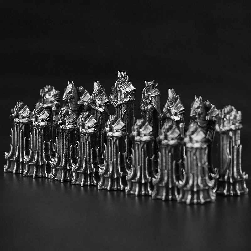 Metal Board Game Pieces Set Ki - Board Game Queen ulasan dan harga