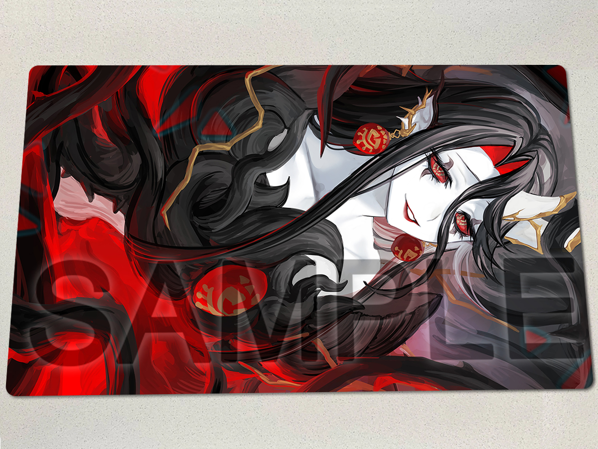 YuGiOh Queen Azamina Playmat T - Board Game Queen ulasan dan harga