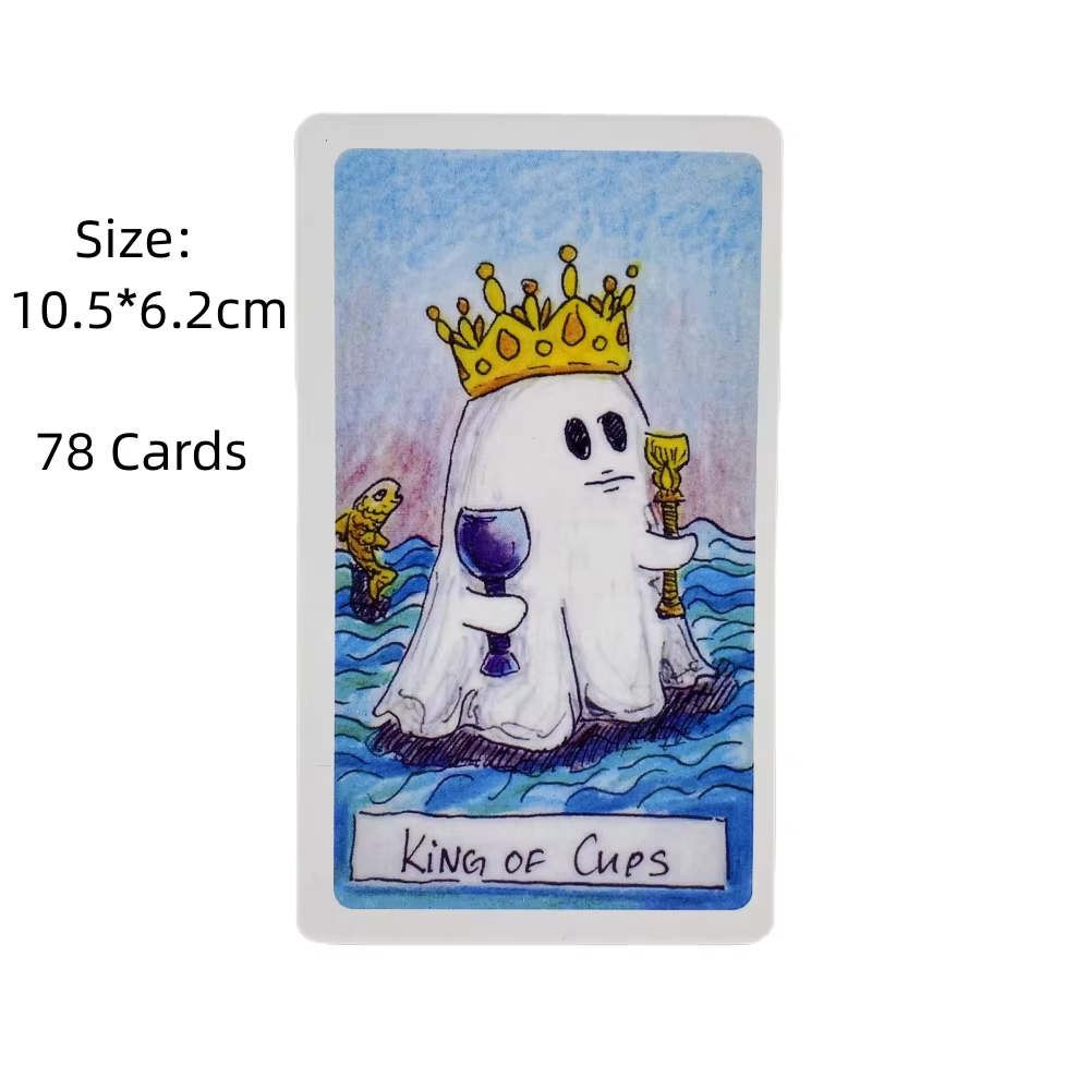 Cute Ghost Tarot Deck Toy Set  - Board Game Of Life ulasan dan harga