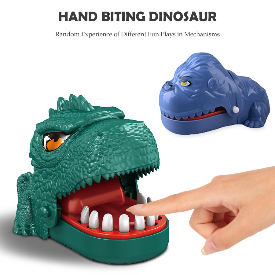 Dinosaur Teeth Biting Finger T - Board Game Electronic Table ulasan dan harga