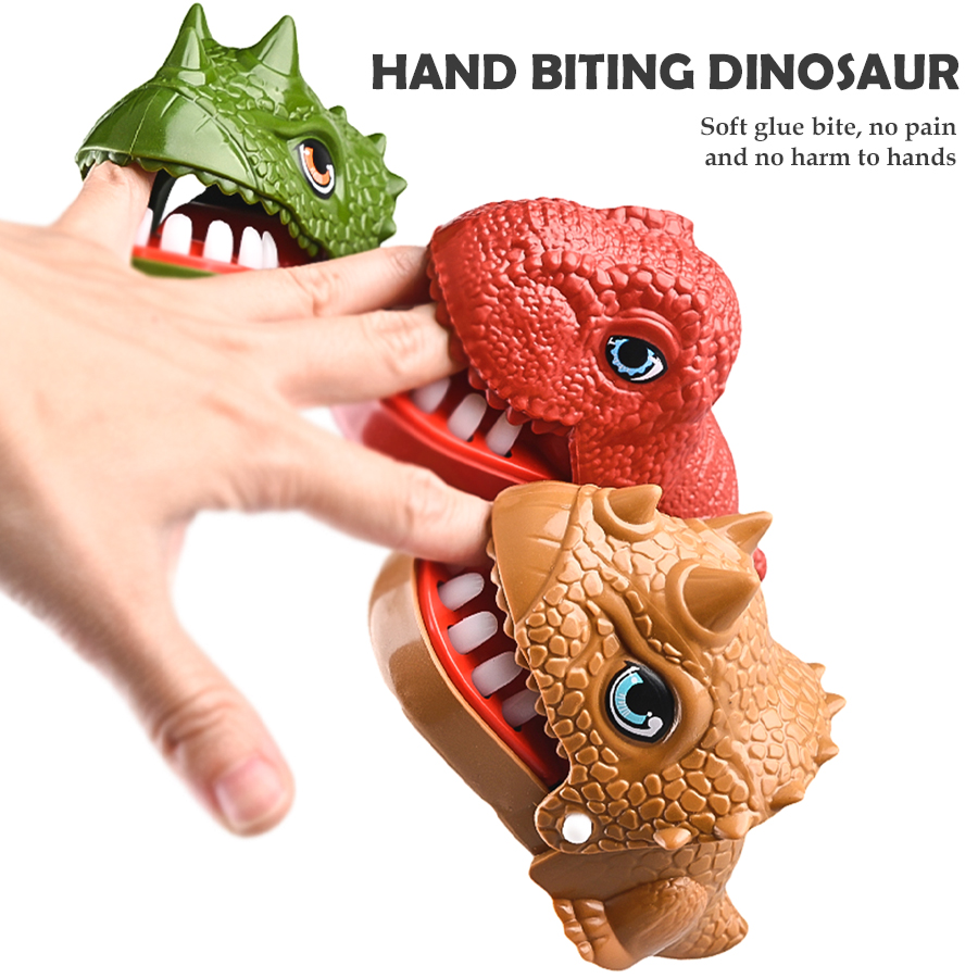 Dinosaur Teeth Biting Finger T - Board Game Electronic Table ulasan dan harga