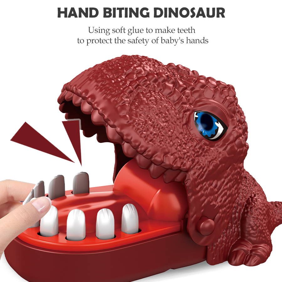 Dinosaur Teeth Biting Finger T - Board Game Electronic Table ulasan dan harga