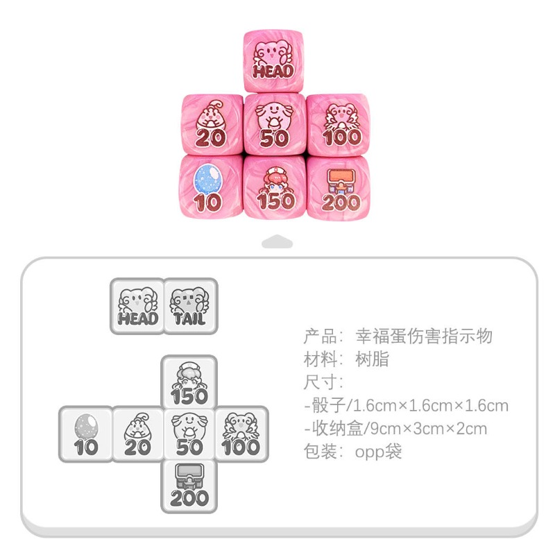 PTCG DIY Damage Indicator/Blis - Board Game Dnd ulasan dan harga