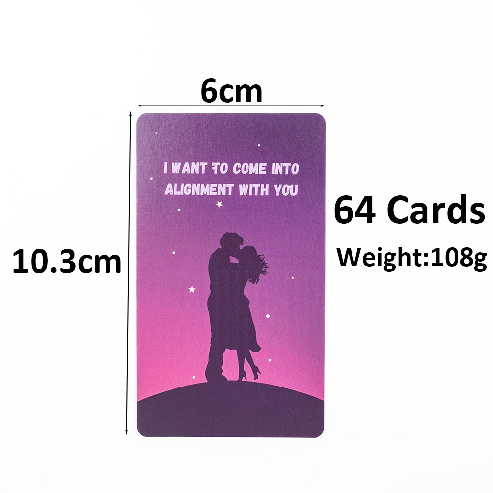 64Cards Lover Messages Oracle  - Board Game Of Life ulasan dan harga