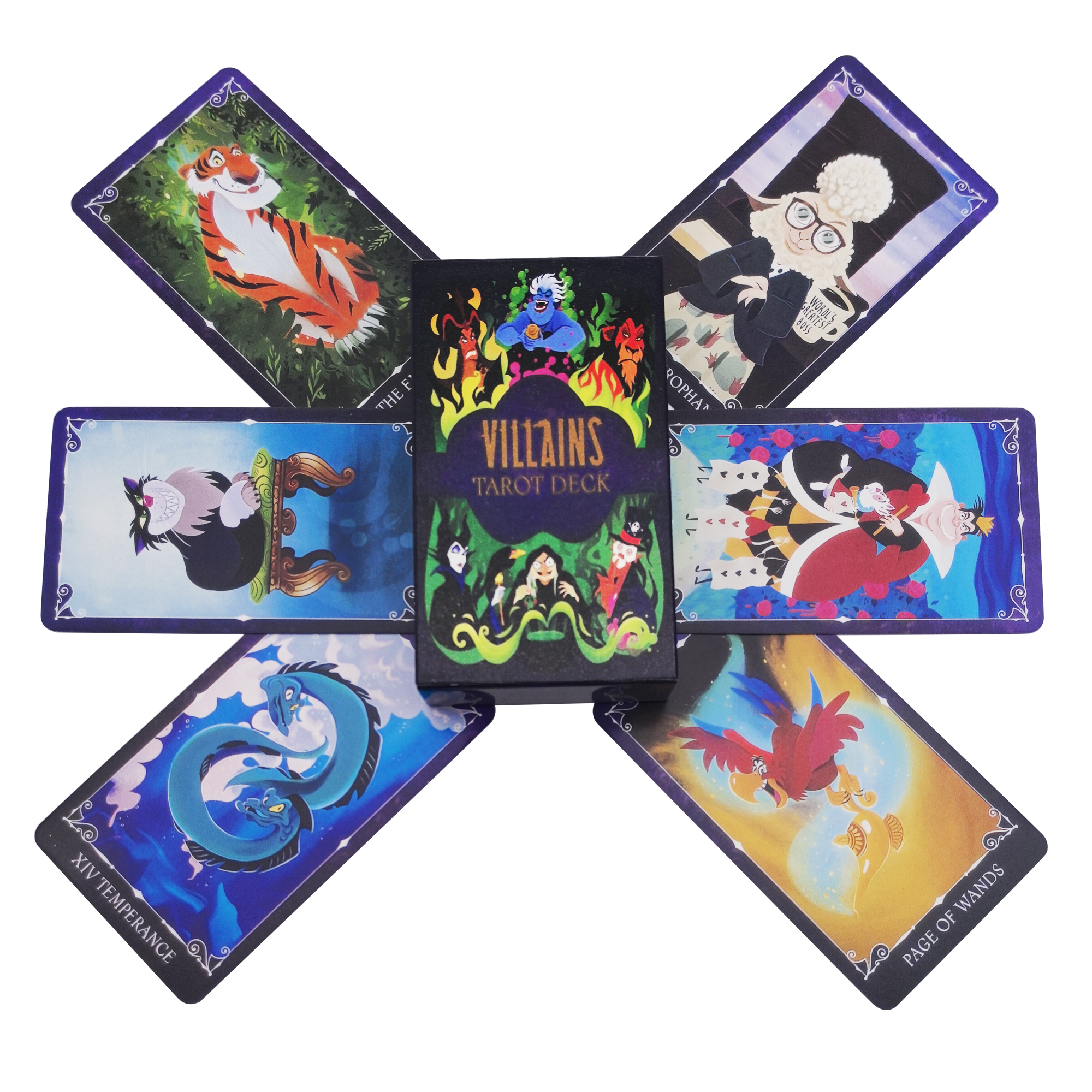 78pcs Villains Tarot Decks Hig - Board Game Villainous ulasan dan harga