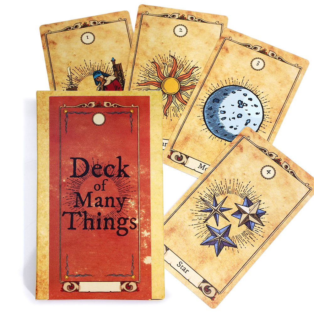 Deck of Many Things Card Game  - Board Game Dnd ulasan dan harga