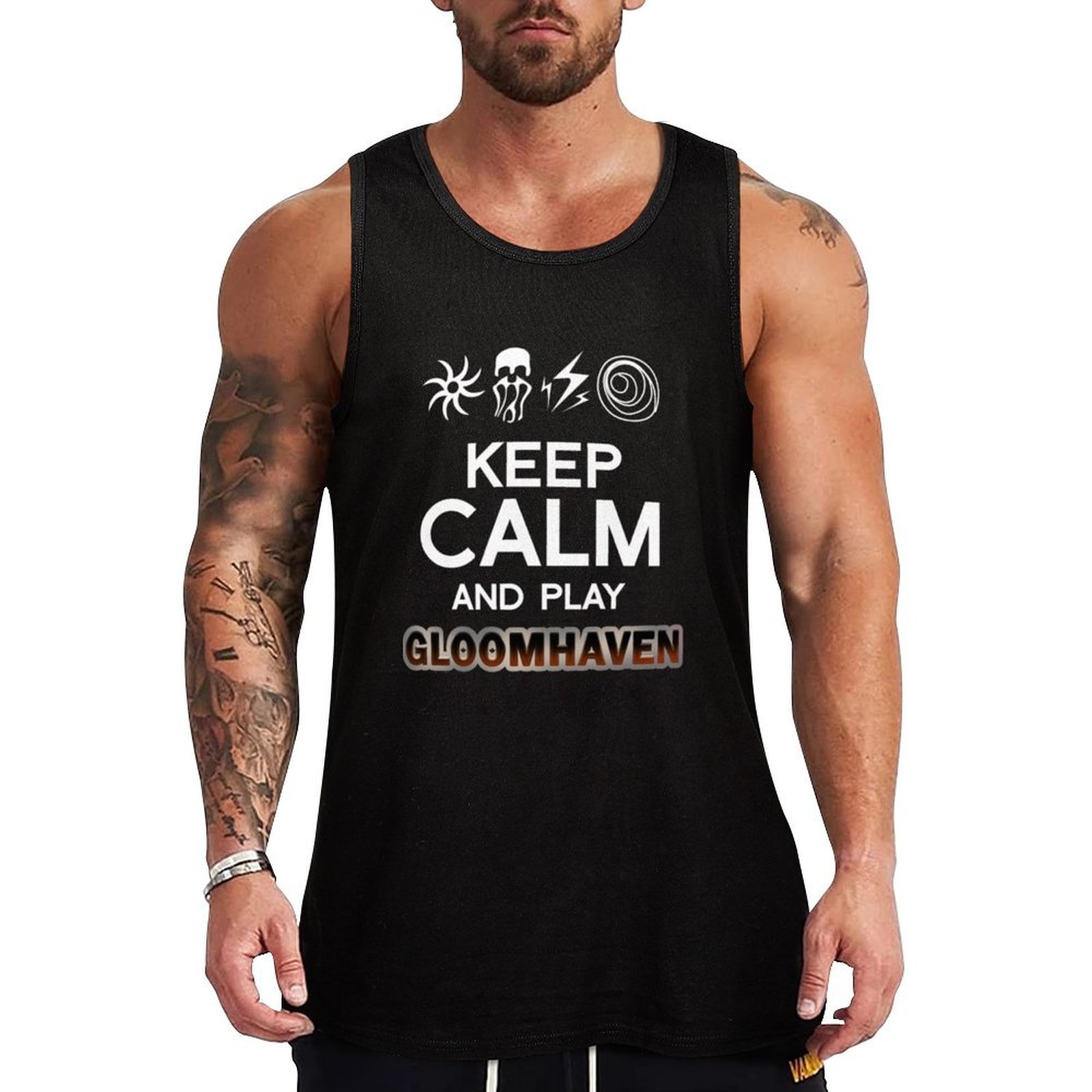 Keep Calm and Play Gloomhaven  - Board Game Print ulasan dan harga