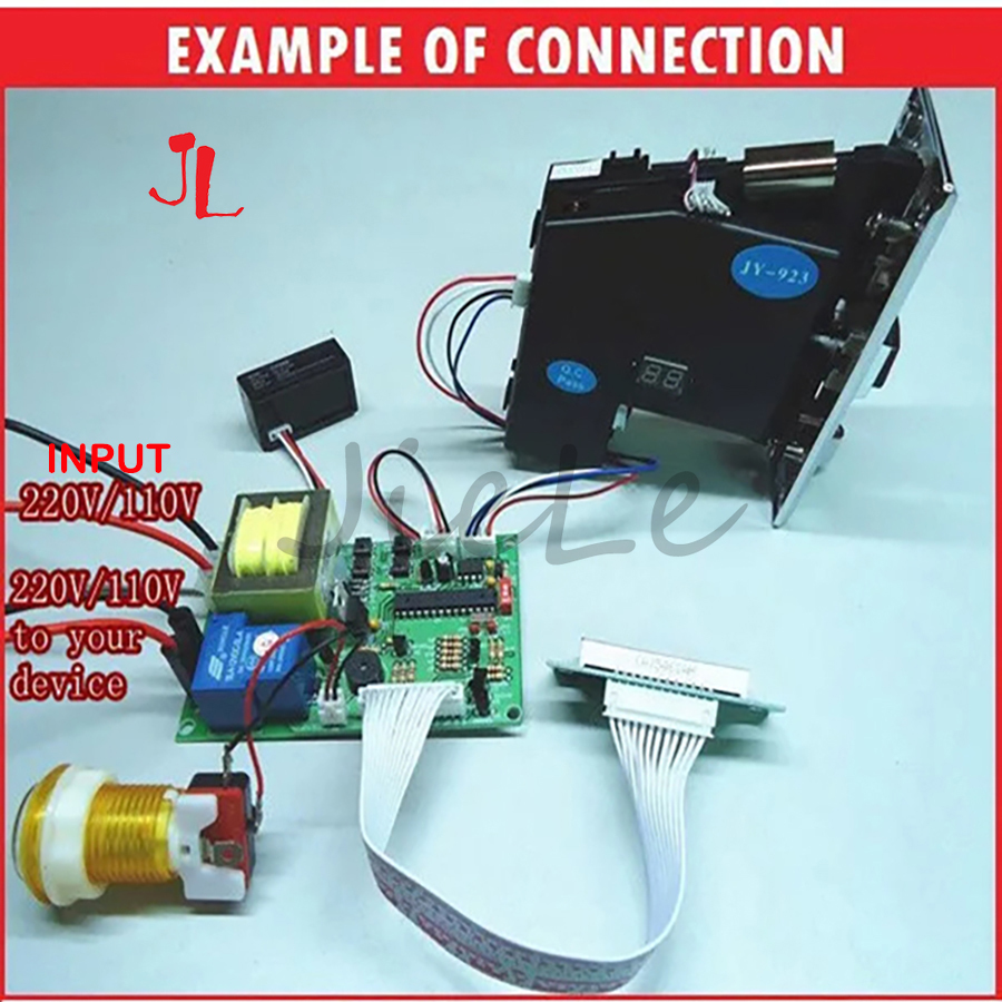 JY-16 110V 220V Coin Acceptor  - Board Game The Sims ulasan dan harga