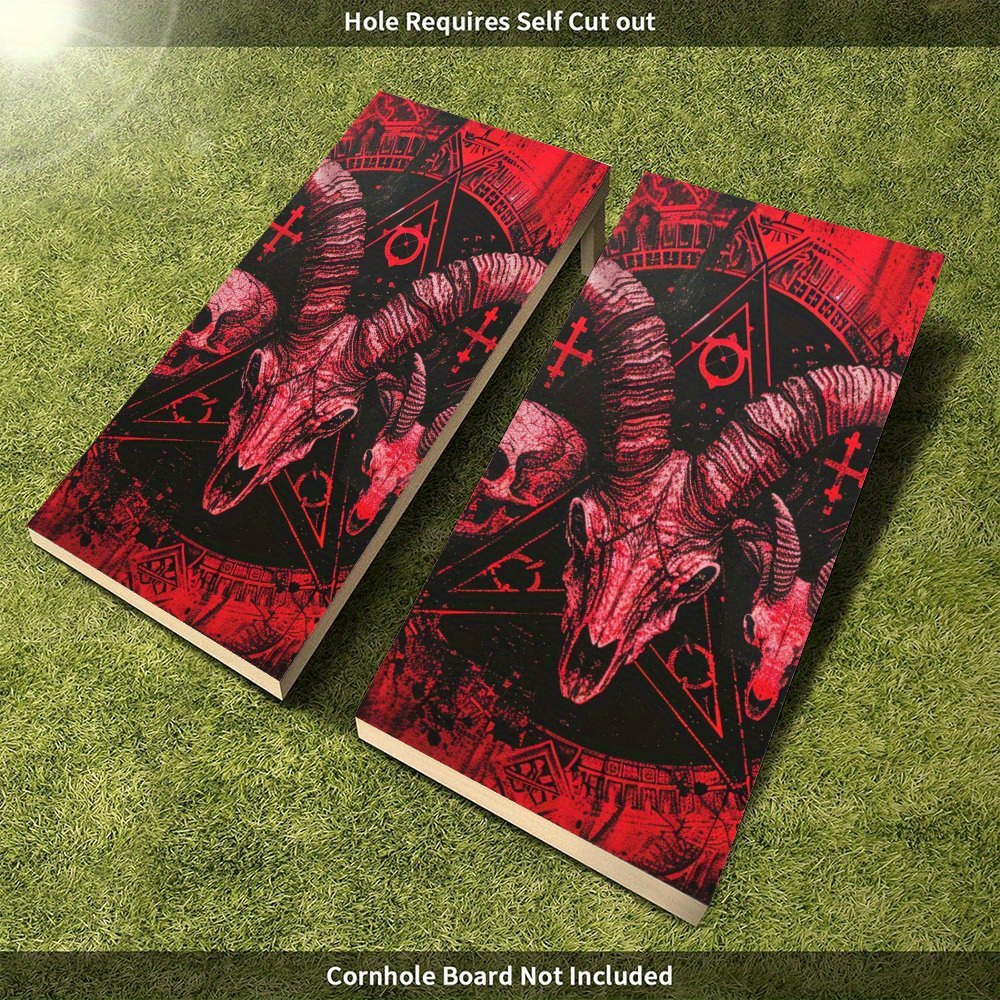 Dark Rune Ram Skull Waterproof - Board Game Film ulasan dan harga