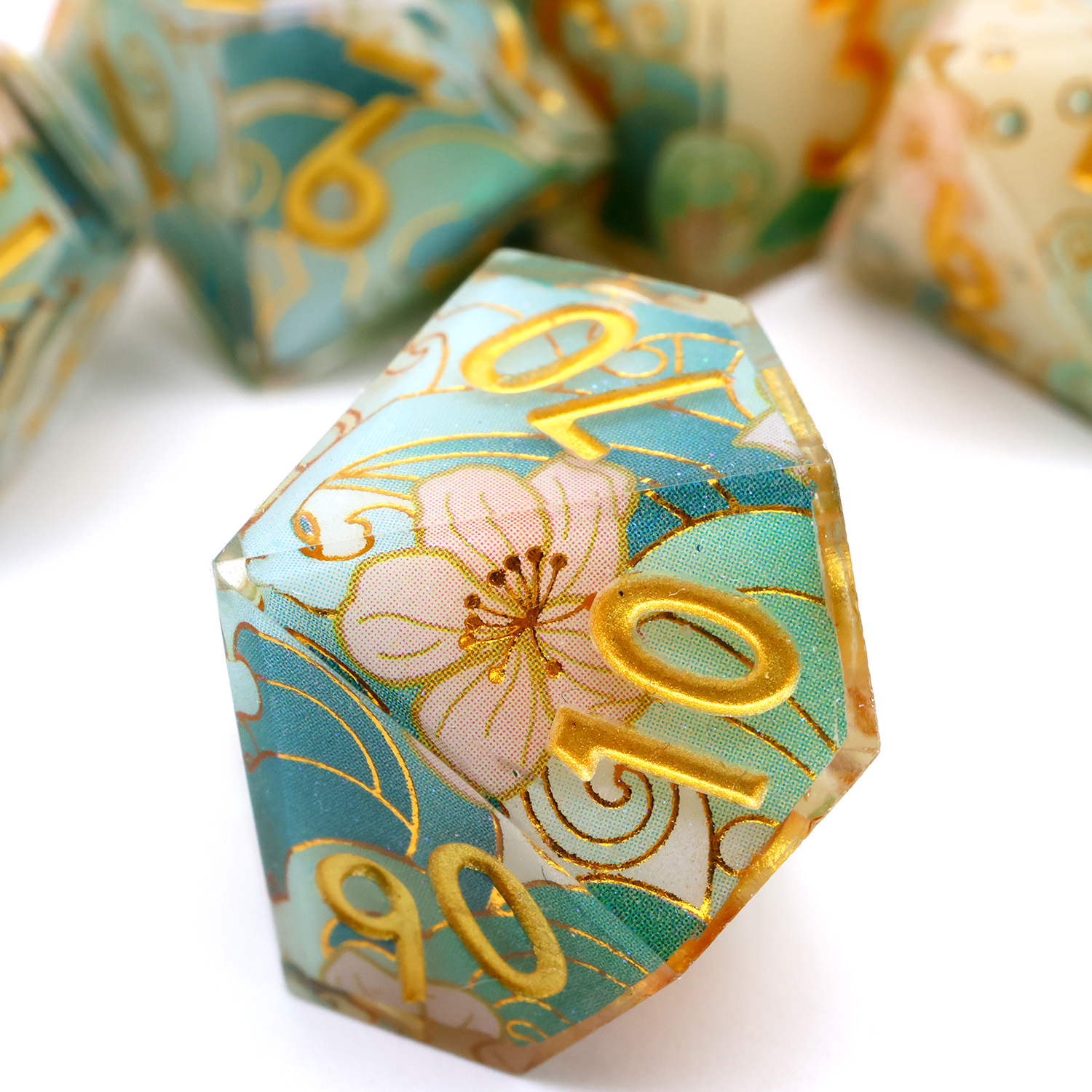 Enchanting DND Dice Set with O - Board Game Electronic Table ulasan dan harga