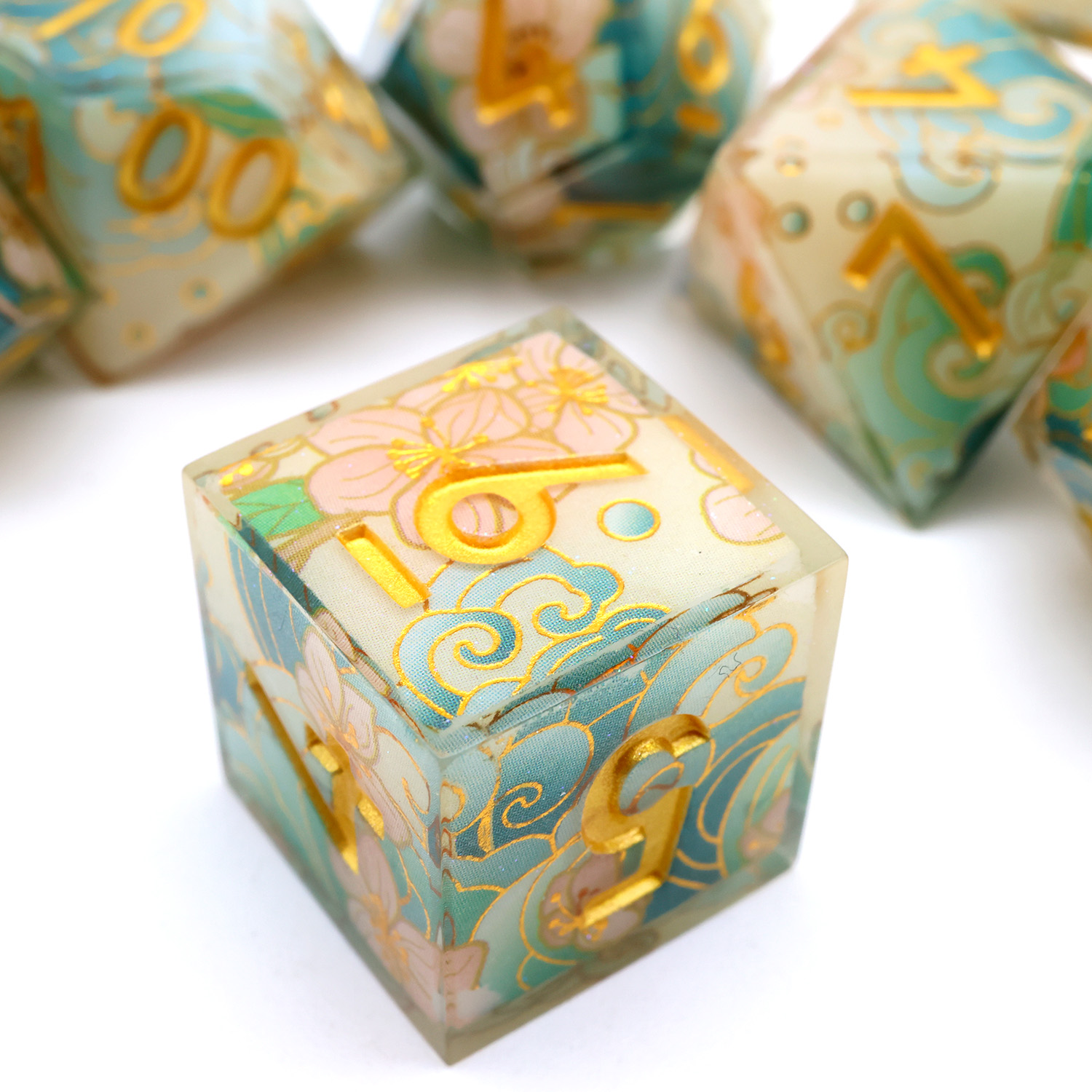Enchanting DND Dice Set with O - Board Game Electronic Table ulasan dan harga