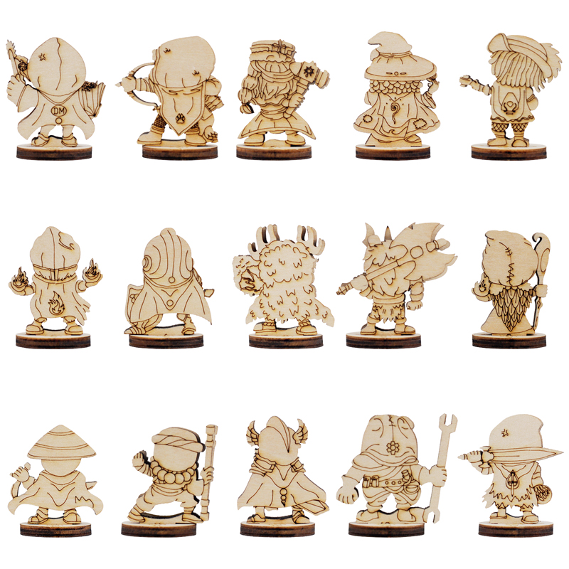 DND Fantasy Miniatures 14 Cute - Board Game Dnd ulasan dan harga