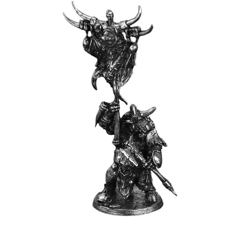 Bull Warrior Metal Figurine Mi - Board Game Electronic Table ulasan dan harga