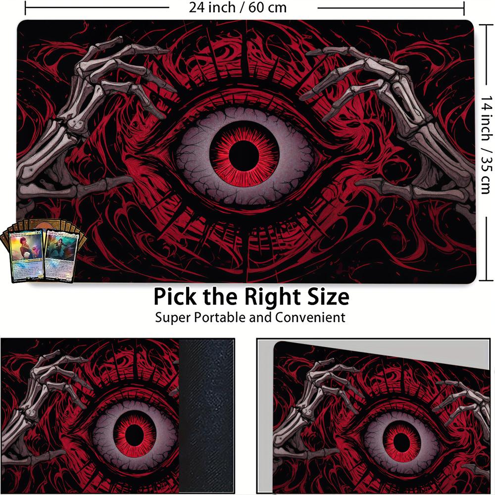 Terrifying red eye MTG Playmat - Board Game Electronic Table ulasan dan harga