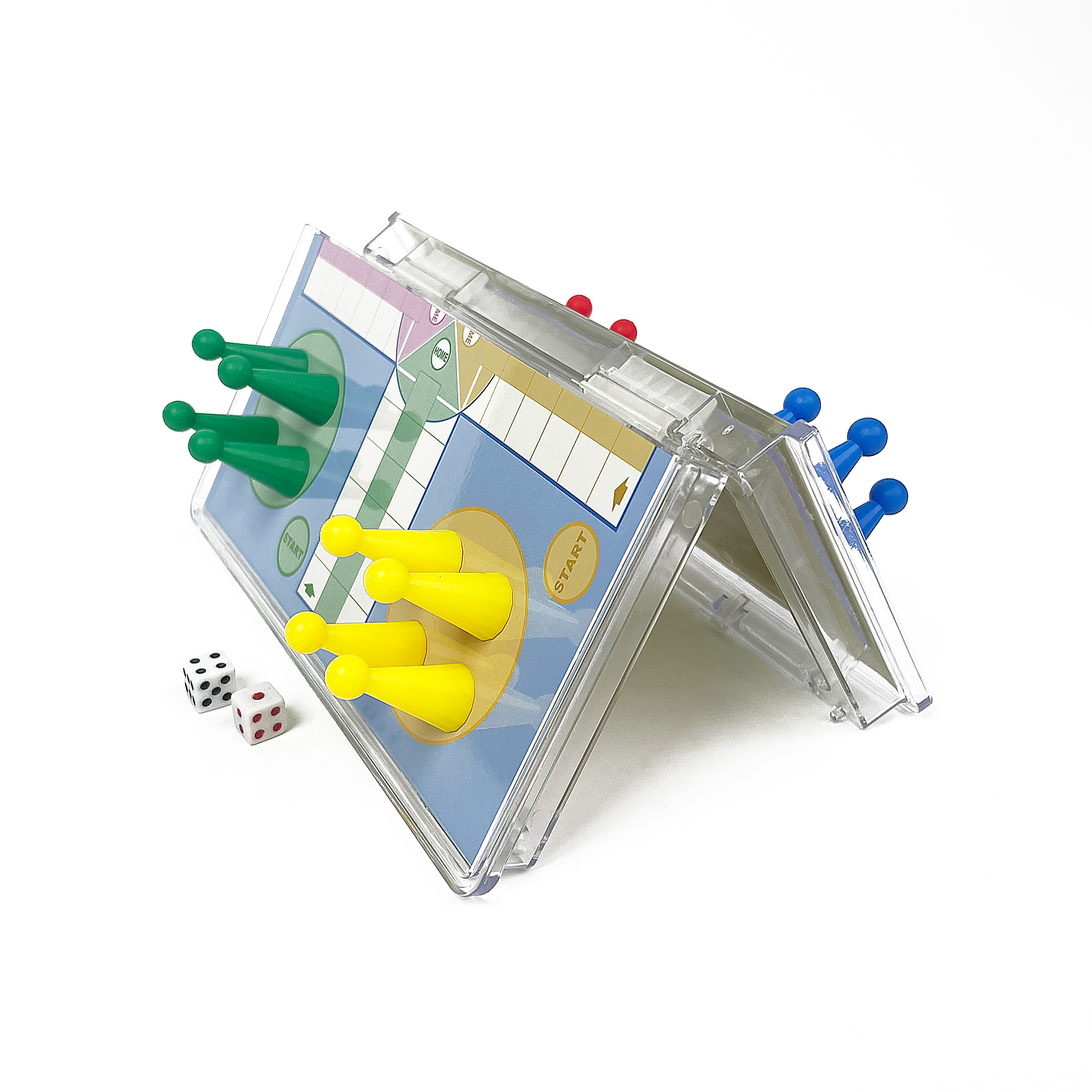 Foldable Magnetic Crystal Dice - Board Game Electronic Table ulasan dan harga