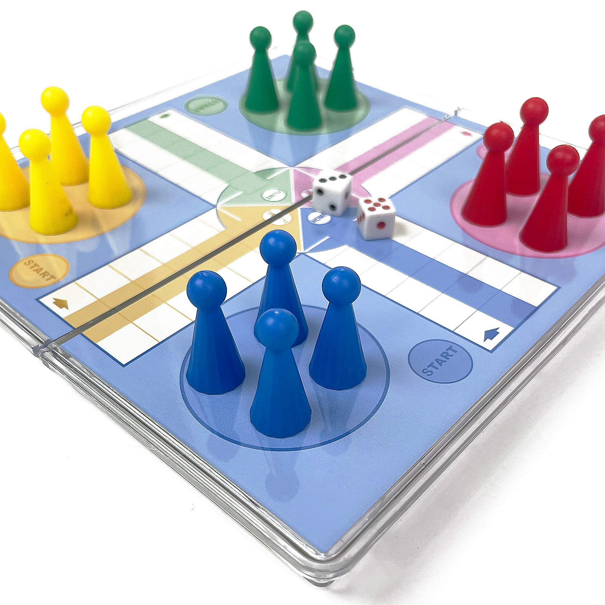 Foldable Magnetic Crystal Dice - Board Game Electronic Table ulasan dan harga