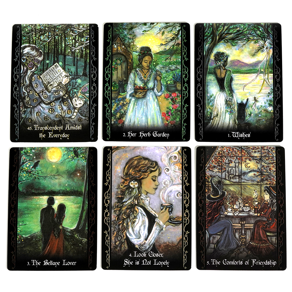 New 45pcs Cards Solitary Witch - Board Game Dnd ulasan dan harga
