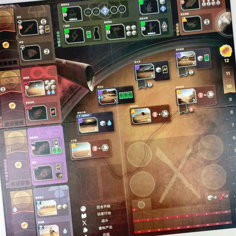 Dune Empire War Board Game Com - Board Game Electronic Table ulasan dan harga
