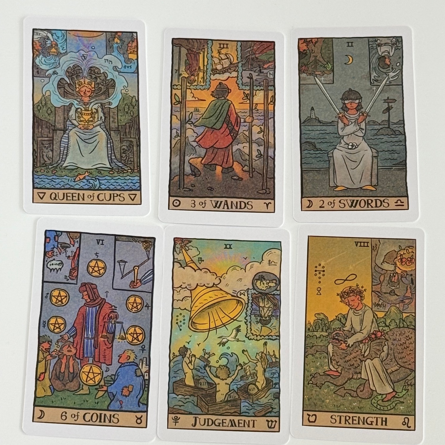 Akashic Eye Tarot Cards Deck 7 - Board Game Electronic Table ulasan dan harga