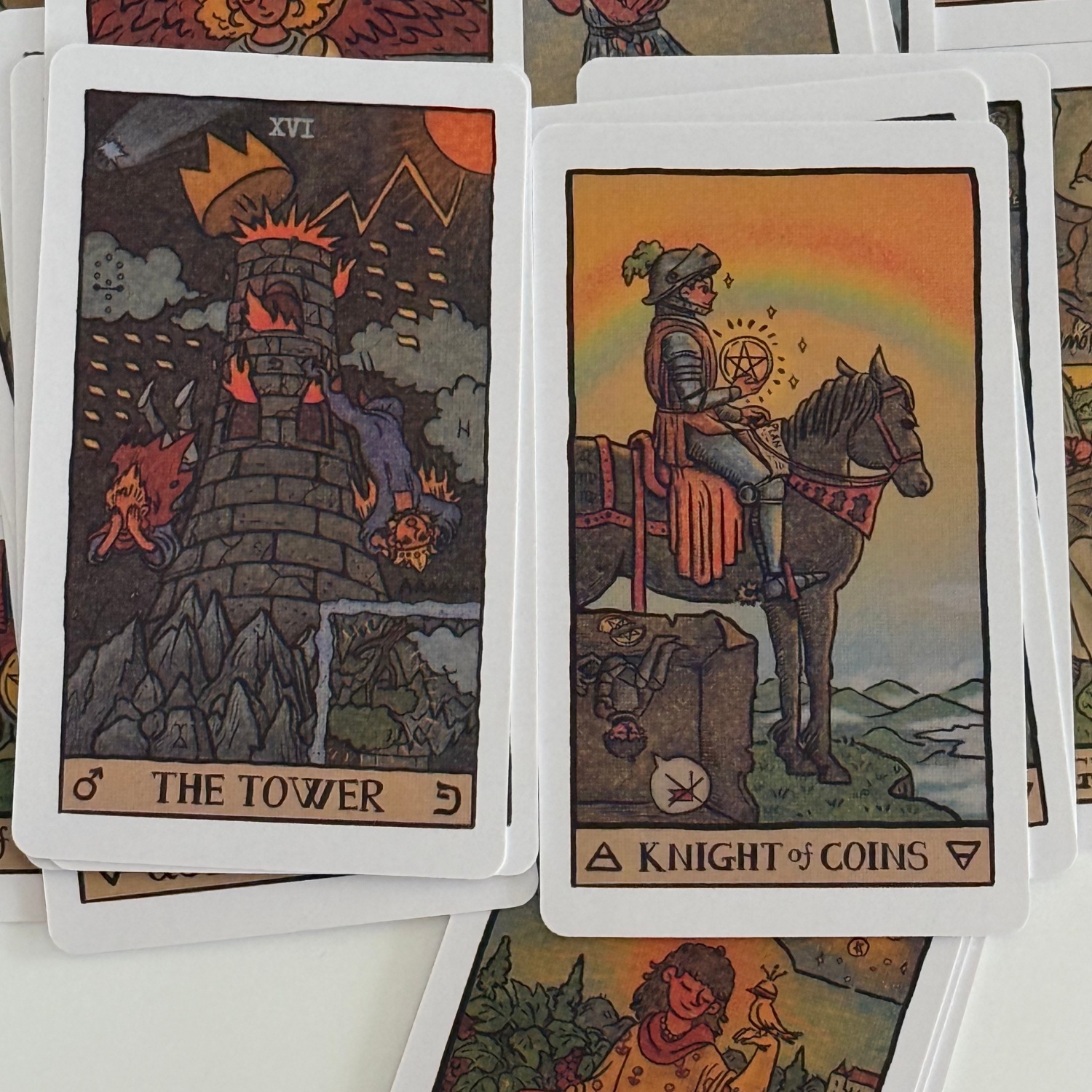 Akashic Eye Tarot Cards Deck 7 - Board Game Electronic Table ulasan dan harga