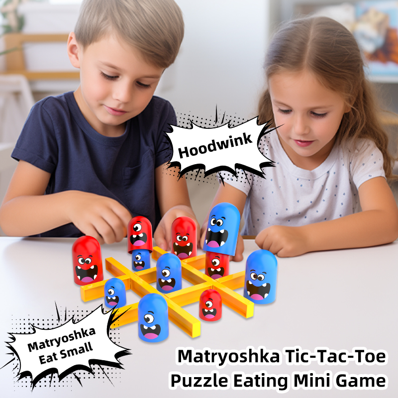 Tic-Tac-Toe Eat-and-Be-Sized S - Board Game Electronic Table ulasan dan harga