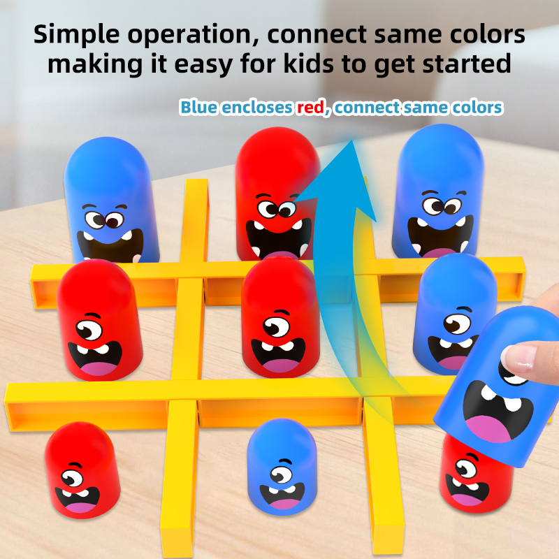 Tic-Tac-Toe Eat-and-Be-Sized S - Board Game Electronic Table ulasan dan harga