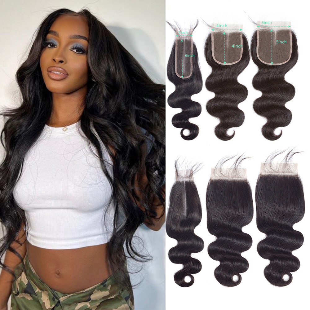 24 Inch Body Wave Closure 4x4  - Board Game Queen ulasan dan harga