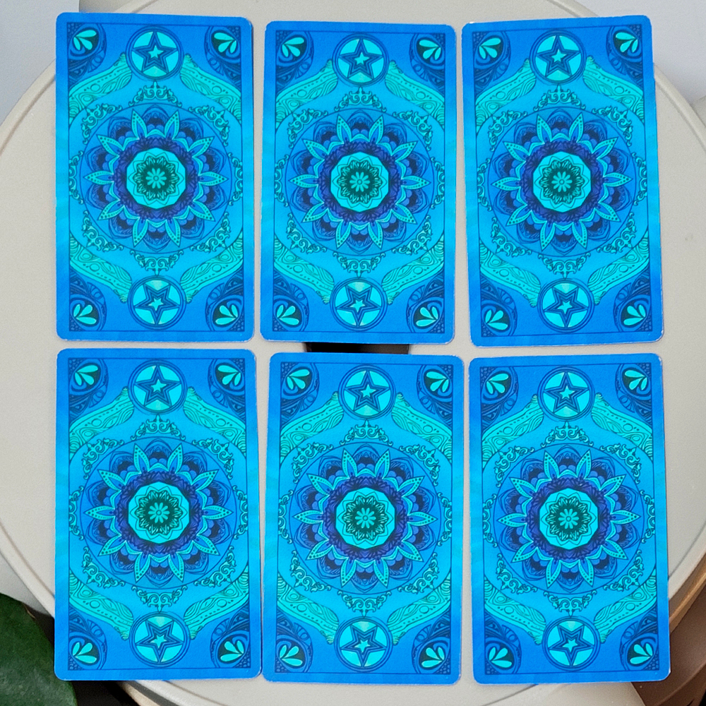 10.3*6cm Blue Classic Tarot De - Board Game Dnd ulasan dan harga