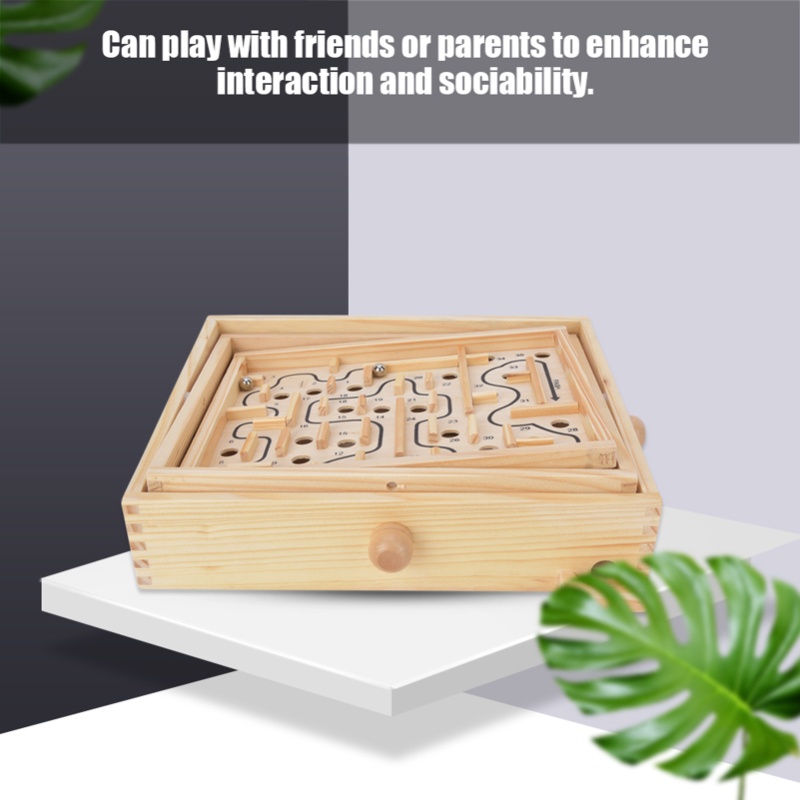 Adult Kid Wooden Educational M - Board Game Ideas ulasan dan harga