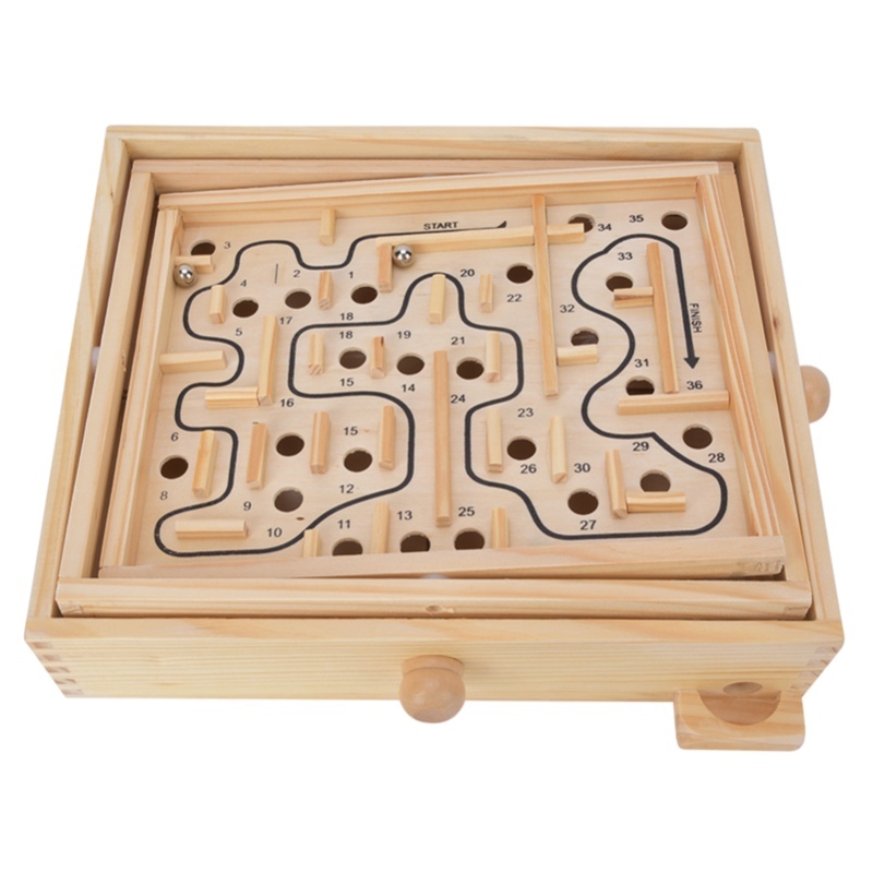 Adult Kid Wooden Educational M - Board Game Ideas ulasan dan harga