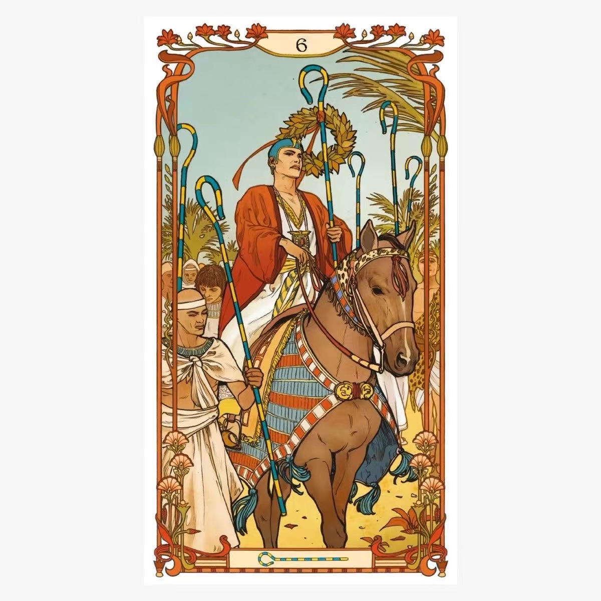 Egyptian Art Nouveau Tarot car - Board Game Of Life ulasan dan harga