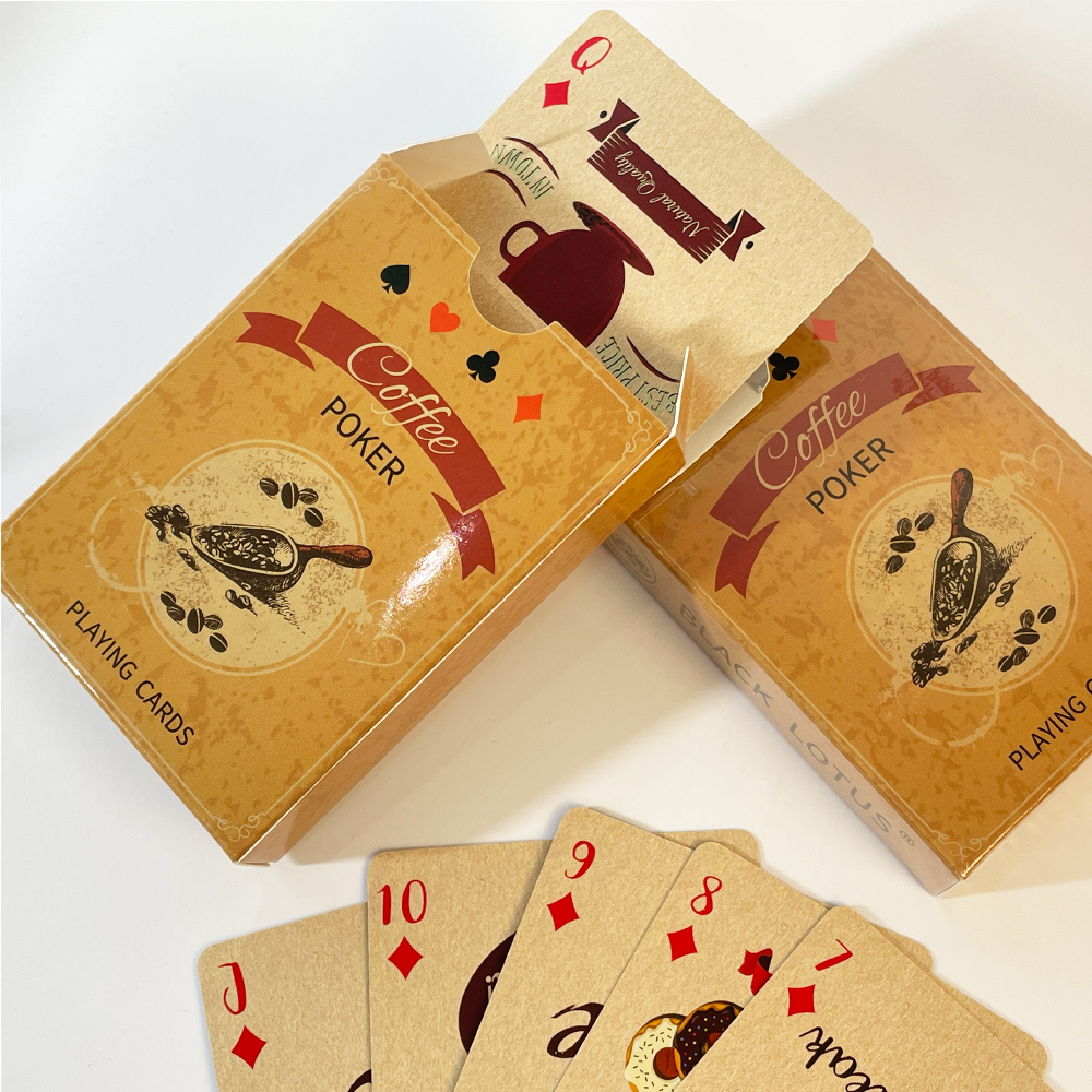 1Set Vintage Coffee bean Playi - Board Game Print ulasan dan harga